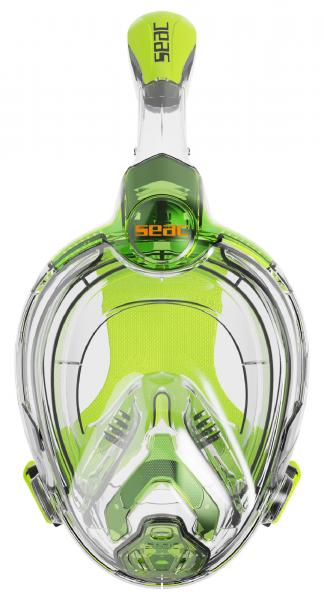 Маска полнолицевая детская SEAC SUB LIBERA JUNIOR GREEN/LIME