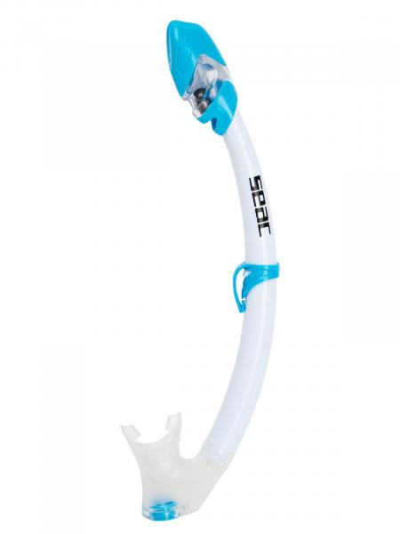 Трубка SEAC SUB TRIBE DRY CLEAR/LIGHT BLUE