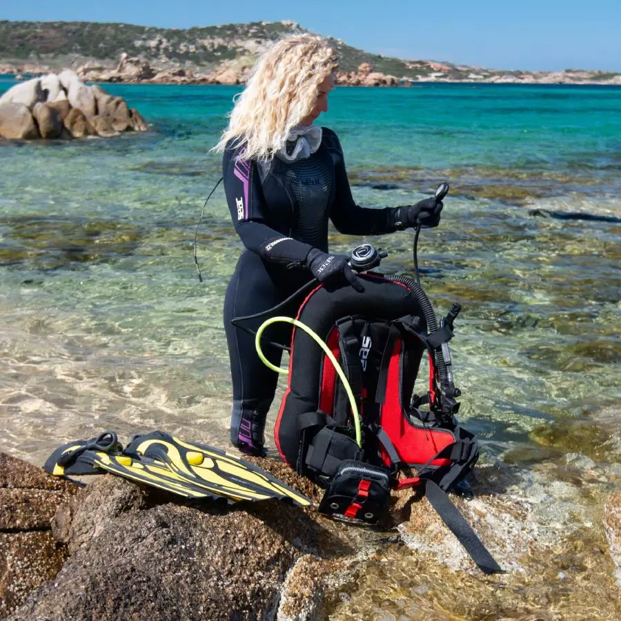 Жилет компенсатор BCD SEAC SUB MODULAR RED ONE SIZE