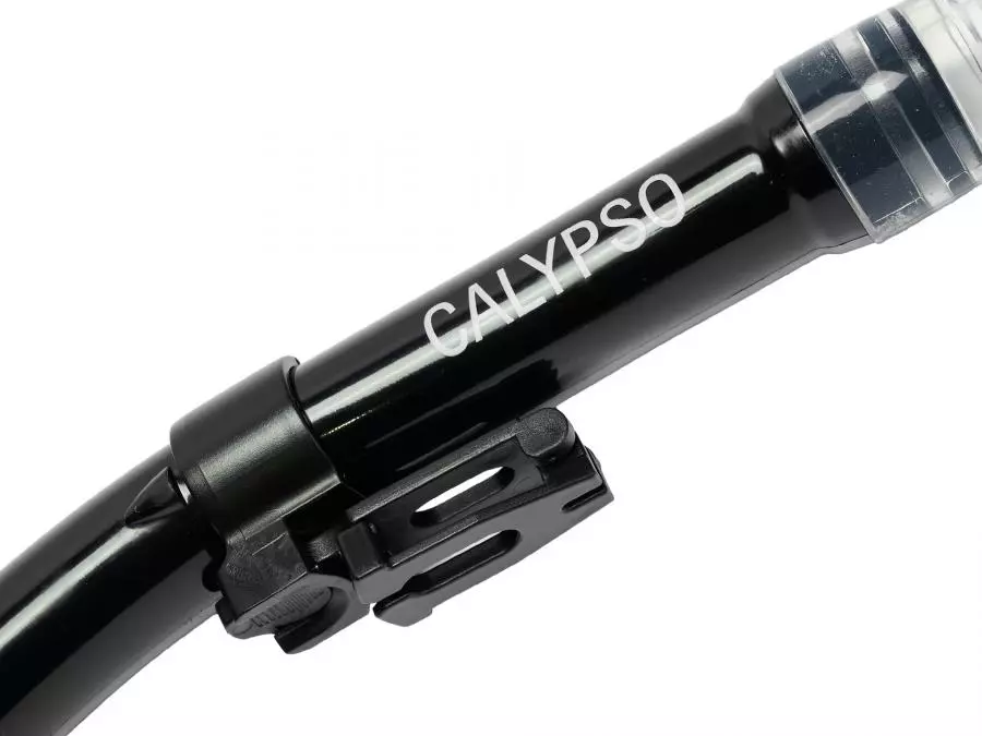 Трубка SCUBA BROTHERS CALYPSO BLACK/CLEAR, сухая