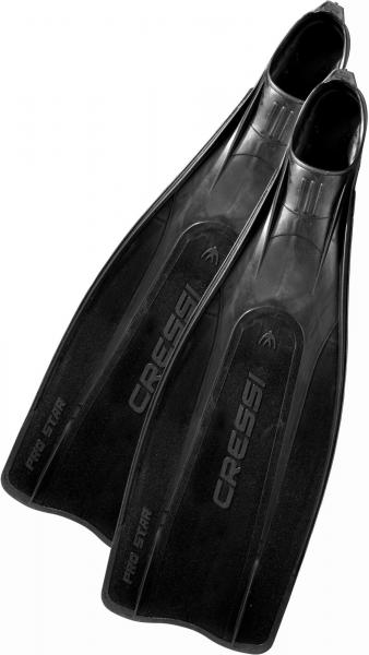Ласты CRESSI PRO STAR, черные, р-р 37/38