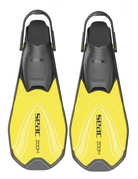 Ласты SEAC SUB ZOOM YELLOW, р-р L-XL/45-47