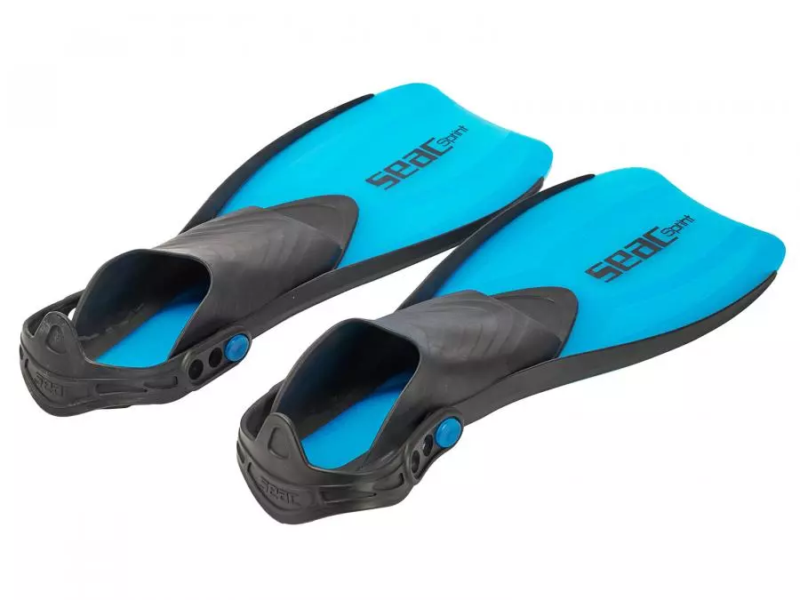 Набор для снорклинга SEAC SUB SPRINT JUNIOR SET BLUE, маска/трубка/ласты, р-р 32-35