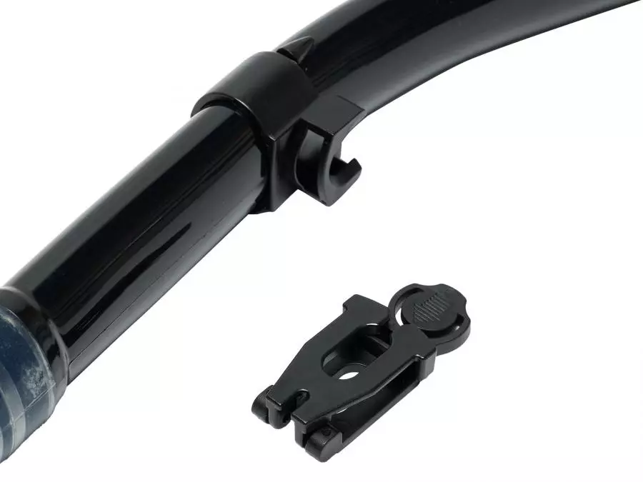 Трубка SCUBA BROTHERS CALYPSO BLACK/CLEAR, сухая